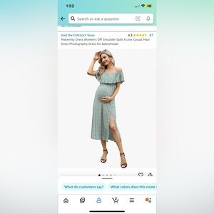 Maternity dresses - both for $20